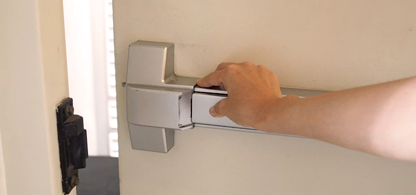 Roller Gate Panic Bar Installation in Oroville, California